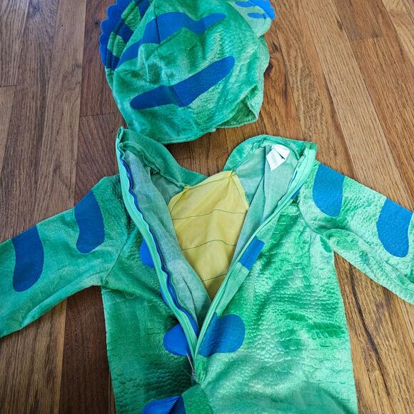 Spooktacular Creations Triceratops Child Dinosaur Costume Toddler 3T - Picture 6 of 10